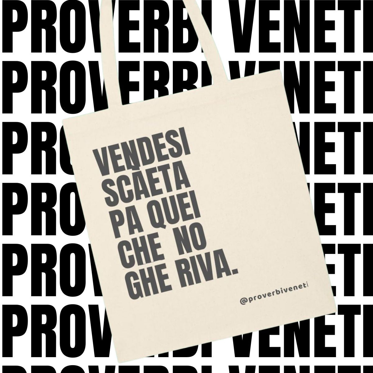 Shopper VENDESI SCAETA PA QUEI CHE NO GHE RIVA