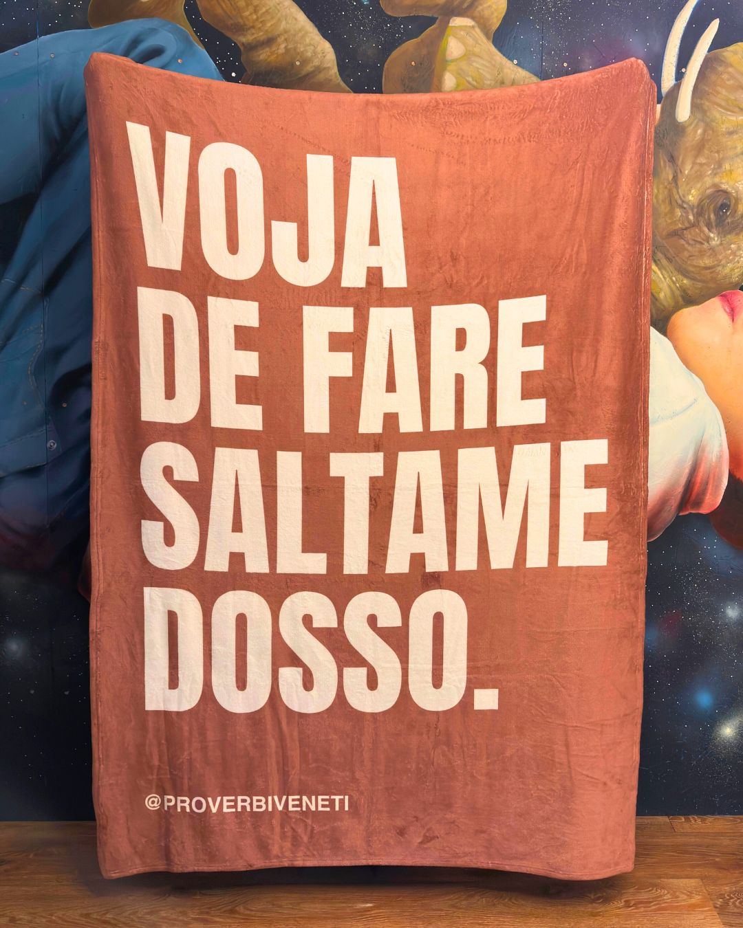 Coperta in pile VOJA DE FARE SALTAME DOSSO