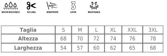 Giacca in softshell SUPPORTER