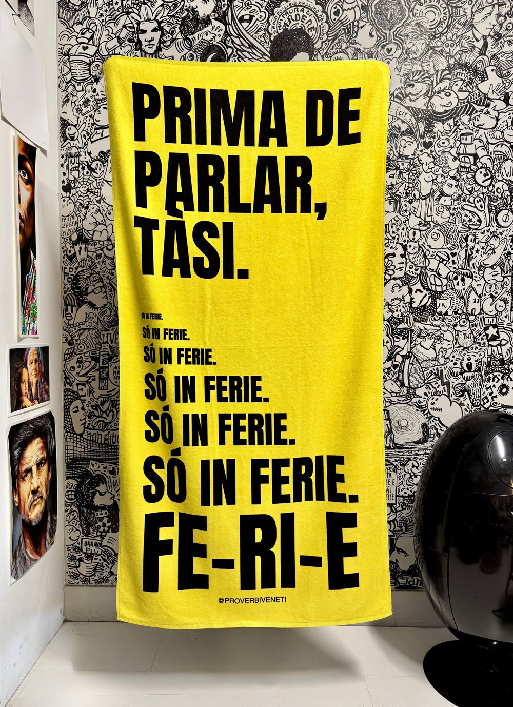 Telo mare PRIMA DE PARLAR TASI - giallo