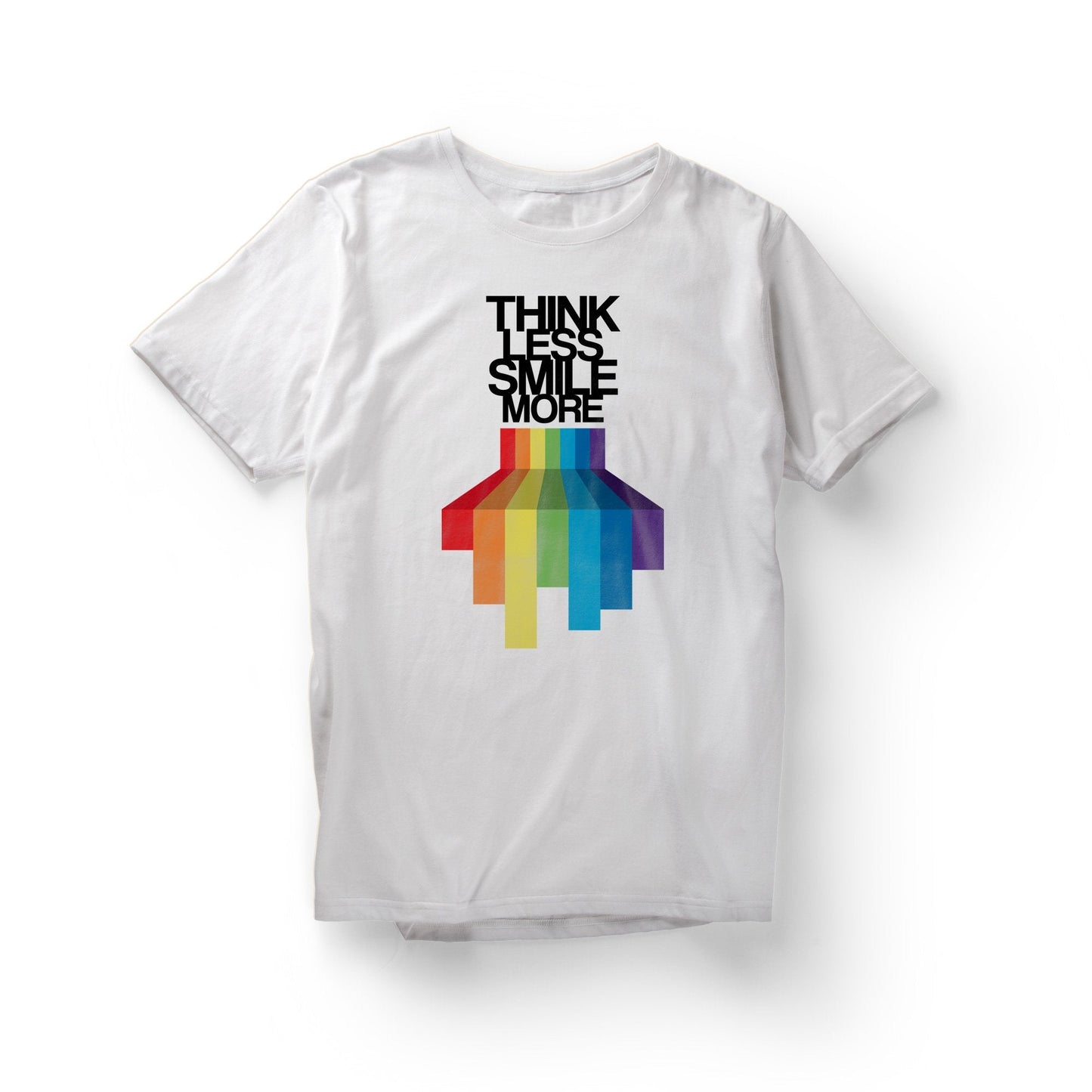 T-shirt THINK LESS SMILE MORE vs.4