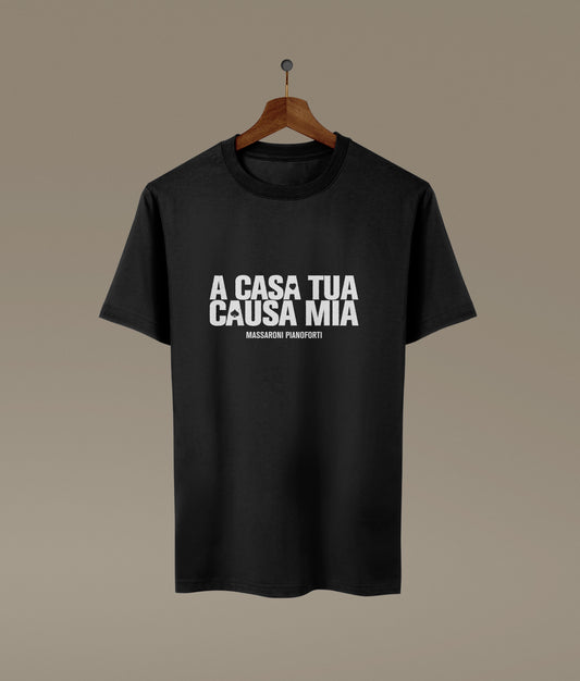 T-shirt A CASA TUA CAUSA MIA