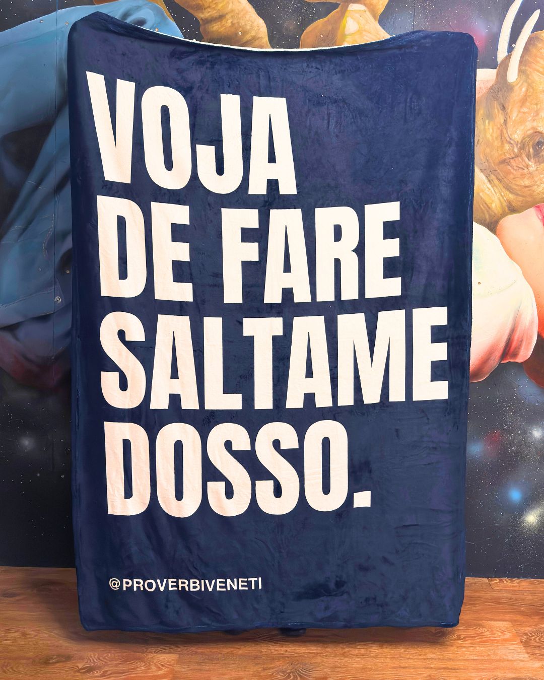 Coperta in pile VOJA DE FARE SALTAME DOSSO