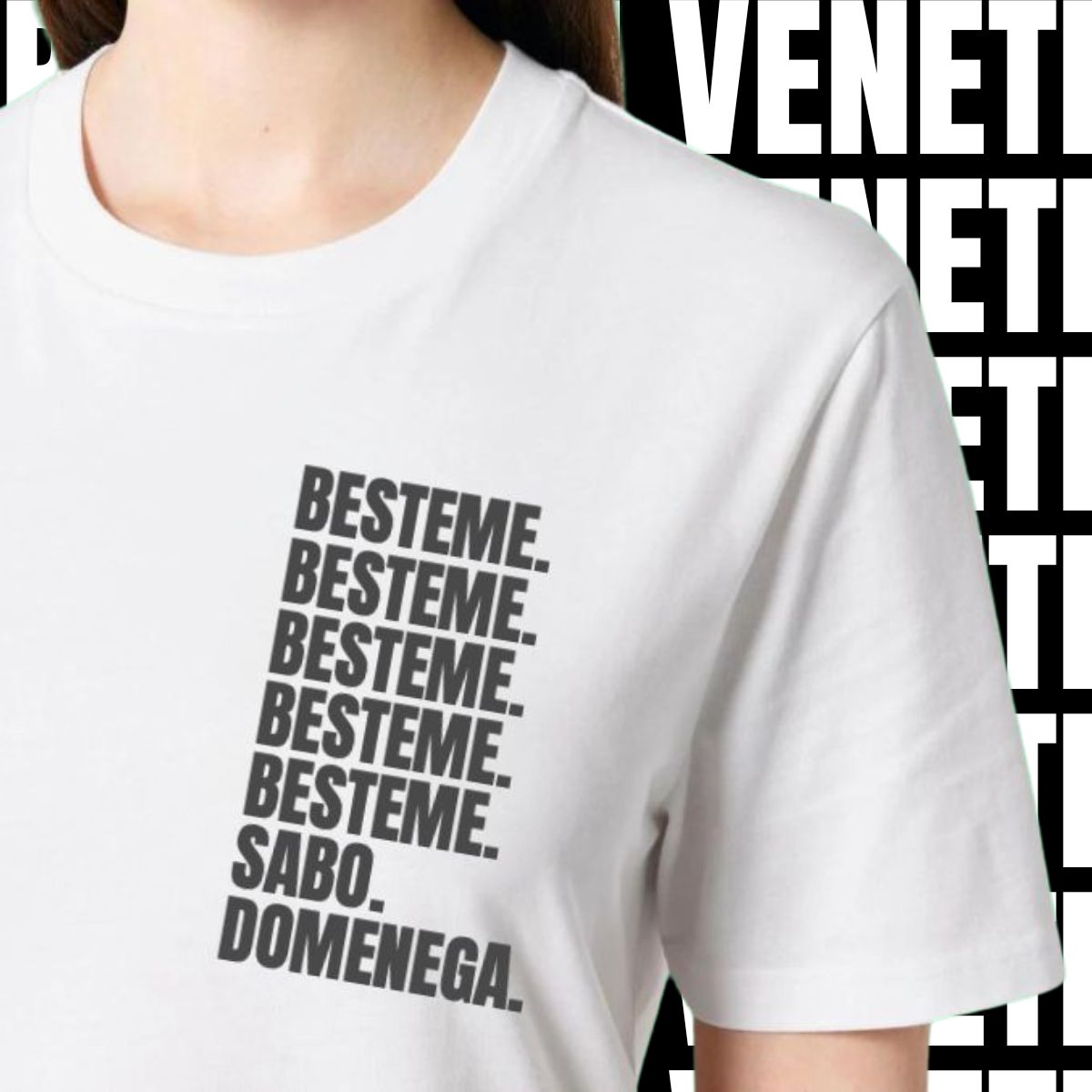 T-shirt BESTEME. SABO. DOMENEGA