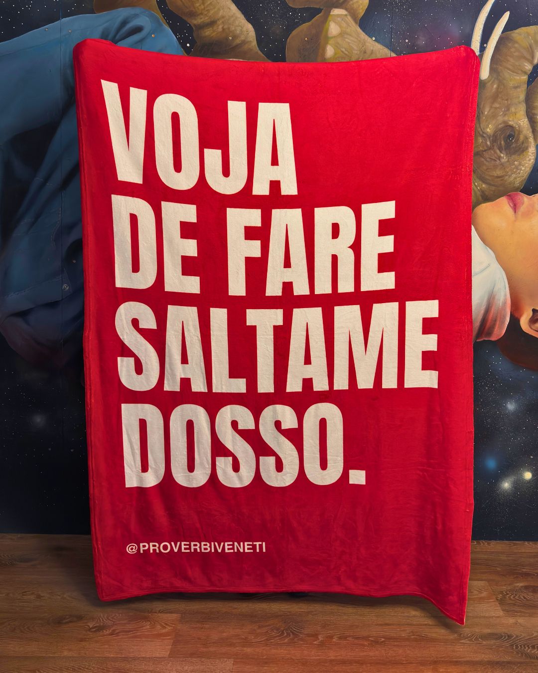 Coperta in pile VOJA DE FARE SALTAME DOSSO