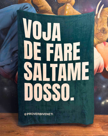 Coperta in pile VOJA DE FARE SALTAME DOSSO