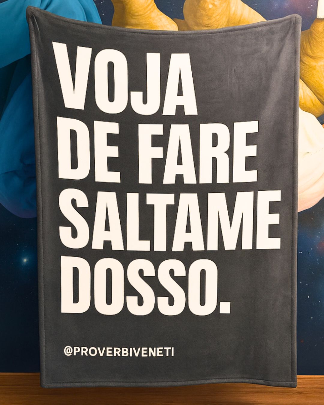 Coperta in pile VOJA DE FARE SALTAME DOSSO