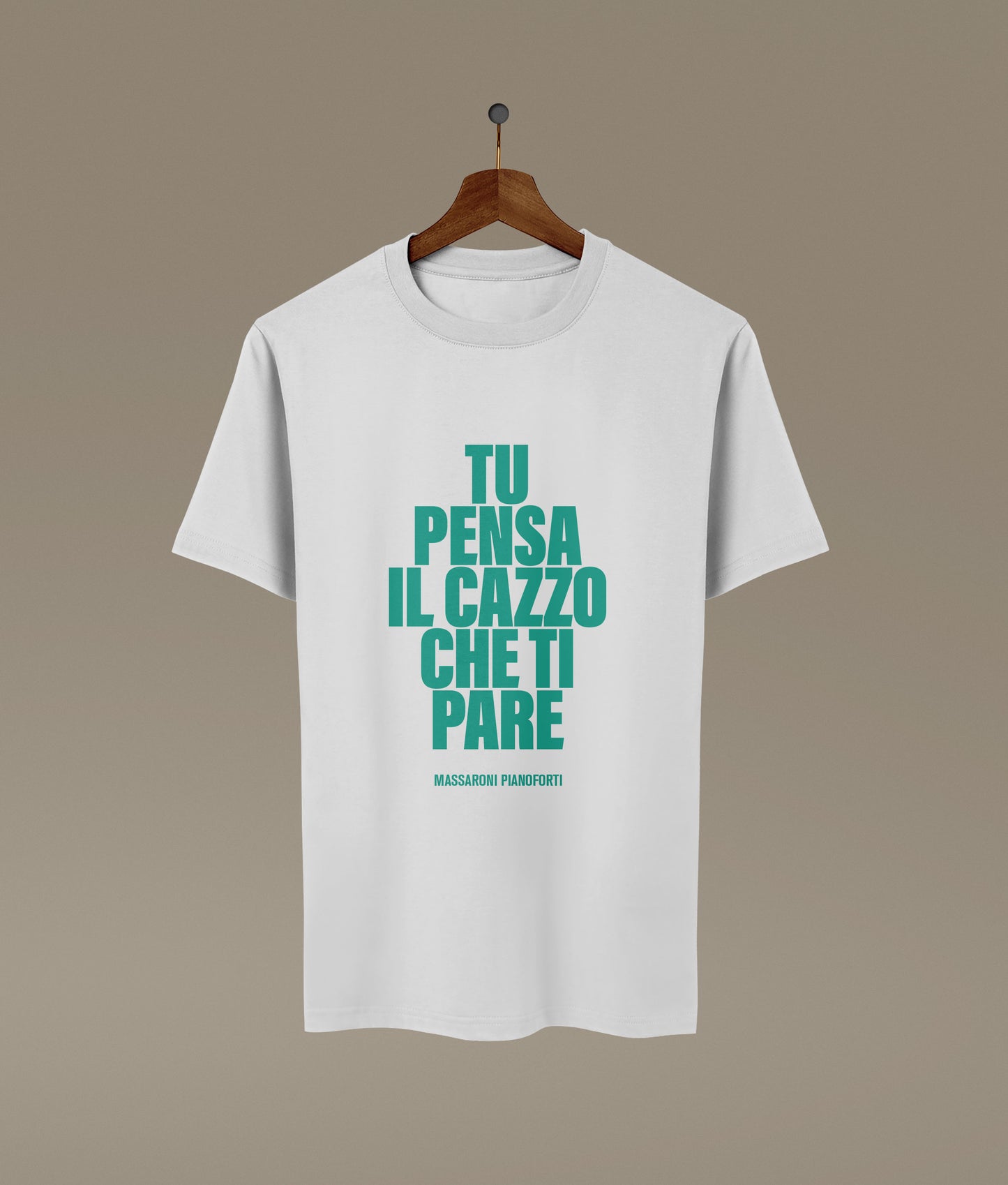 T-shirt TU PENSA IL C*ZZO CHE TI PARE