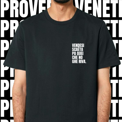 T-shirt VENDESI SCAETA PA QUEI CHE NO GHE RIVA