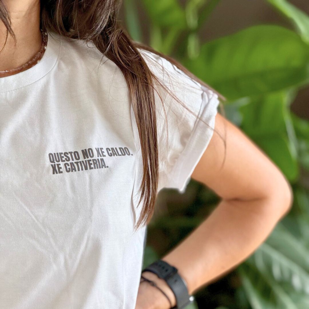 T-shirt QUESTO NO XE CALDO