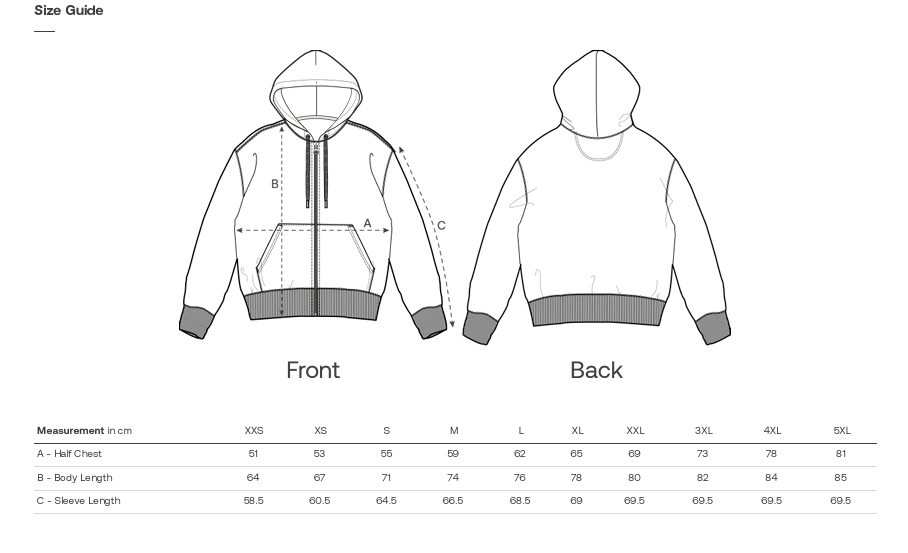 Felpa PESANTE zip+cappuccio VENDRAMINI - Adulto