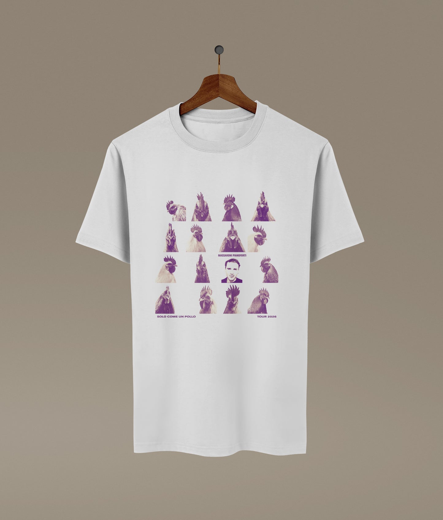 T-shirt SOLO COME UN POLLO TOUR 2026