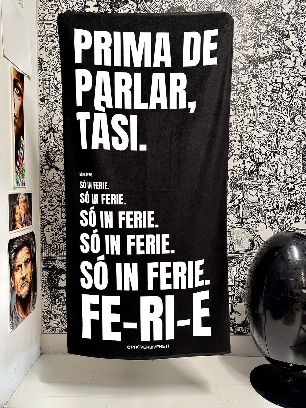 Telo mare PRIMA DE PARLAR TASI - nero