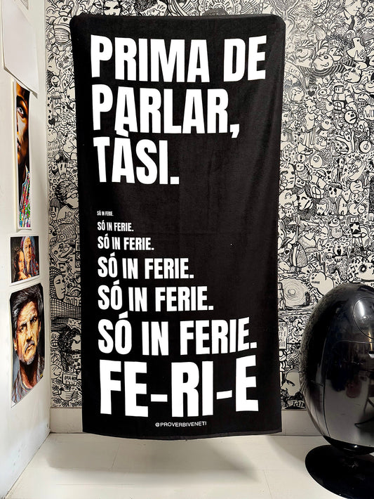 Telo mare PRIMA DE PARLAR TASI - nero