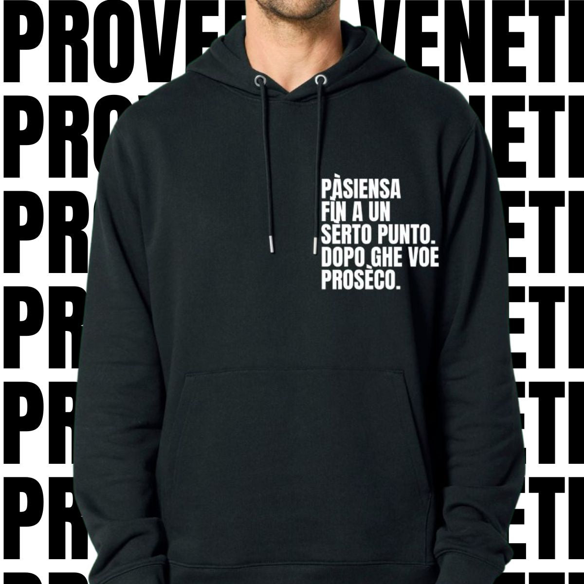 Felpa PASIENZA FIN A UN SERTO PUNTO