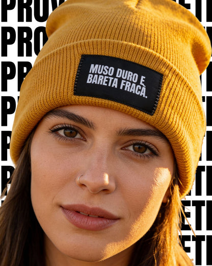 Cuffia MUSO DURO E BARETA FRACA'