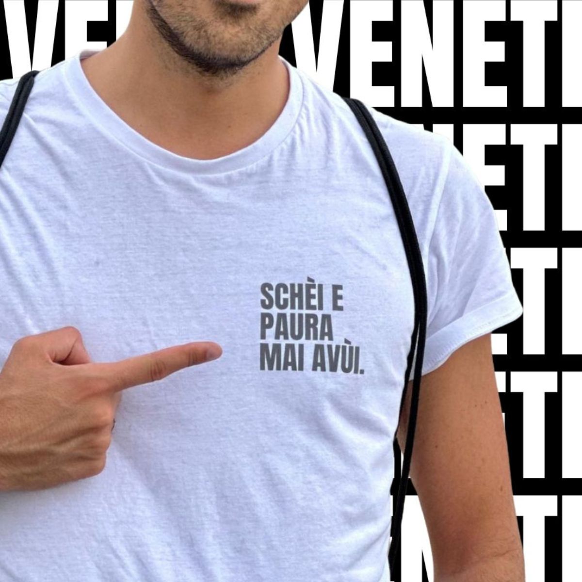 T-shirt SCHEI E PAURA MAI AVUI