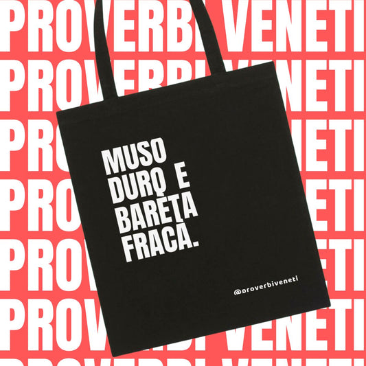 Shopper MUSO DURO E BARETA FRACA