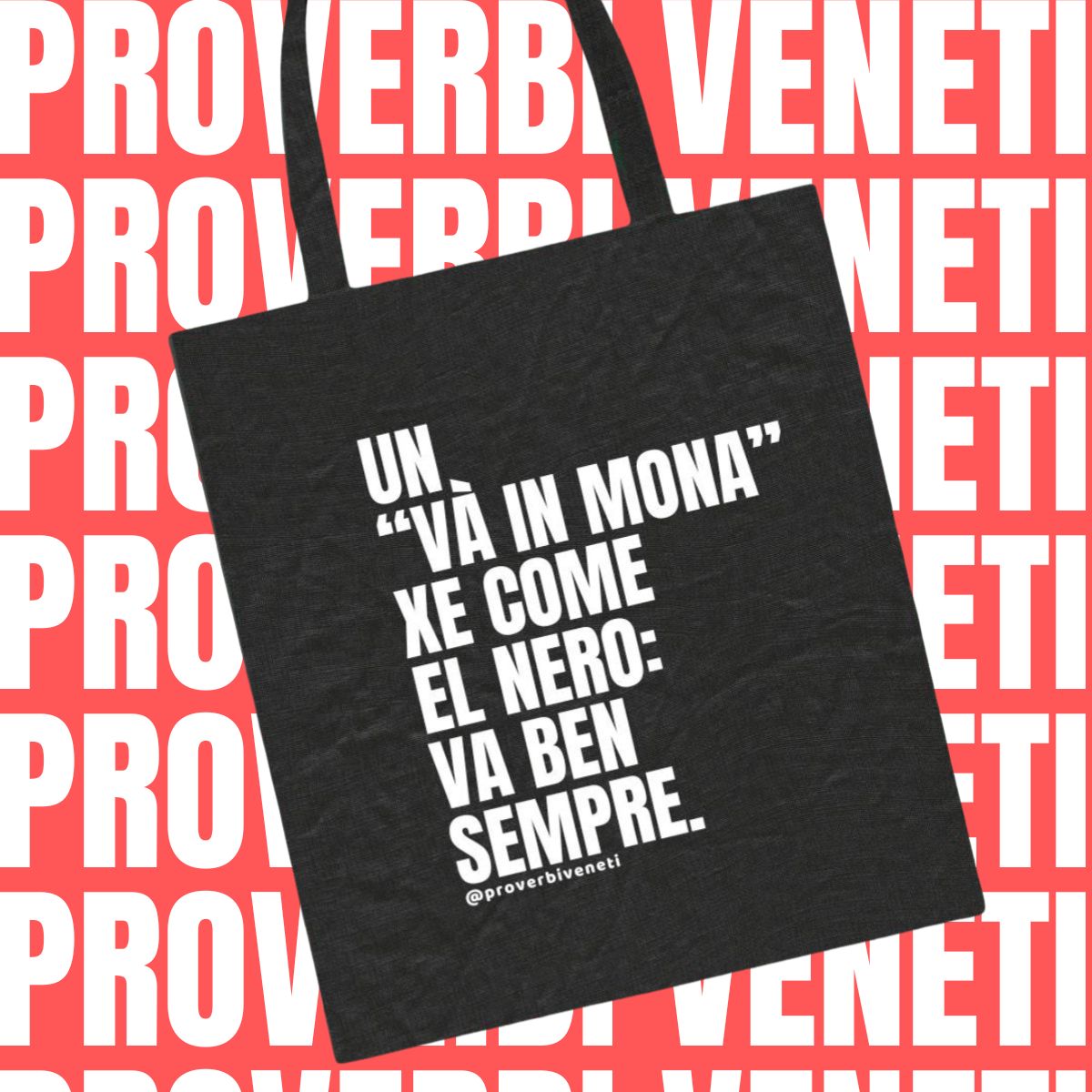 Shopper UN “VÀ IN MONA” XE COME EL NERO: VA BEN SEMPRE