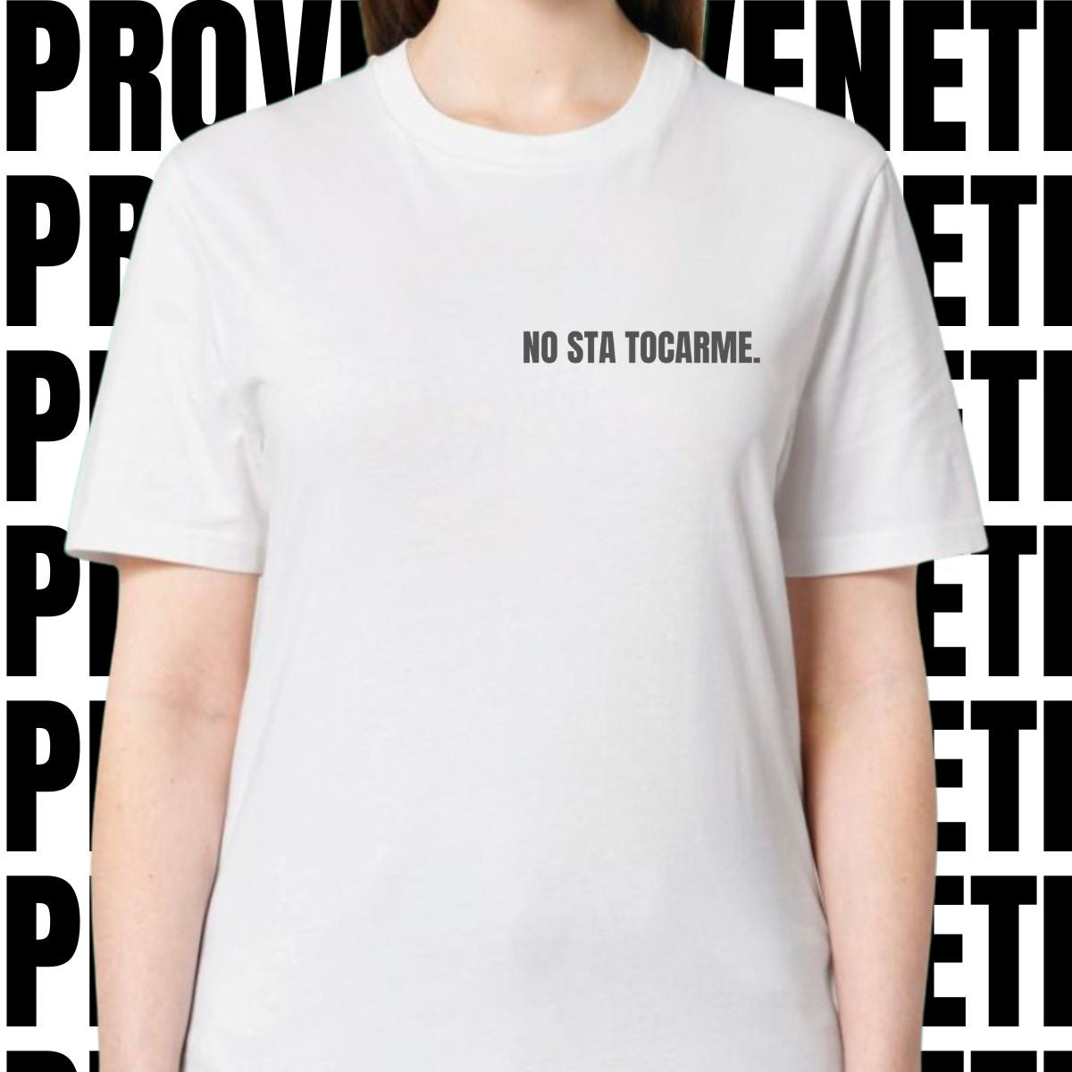 T-shirt NO STA TOCARME
