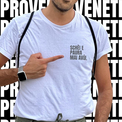 T-shirt SCHEI E PAURA MAI AVUI