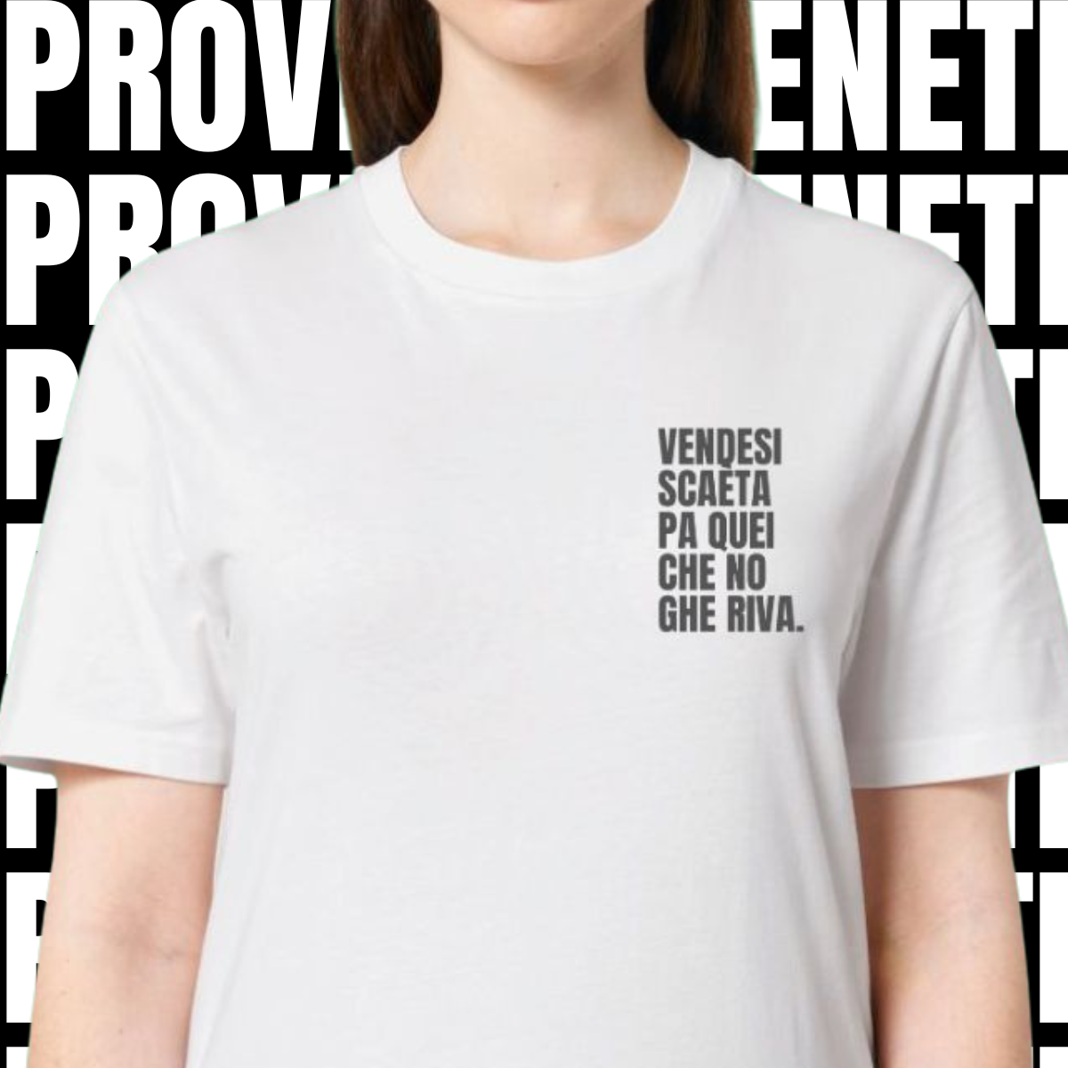 T-shirt VENDESI SCAETA PA QUEI CHE NO GHE RIVA