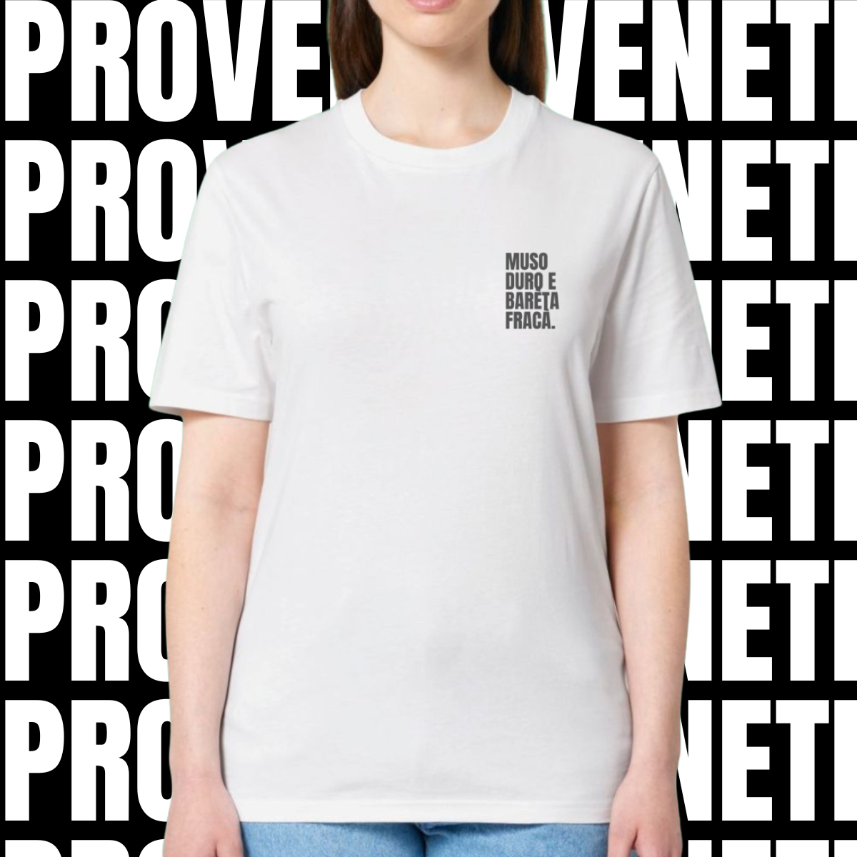 T-shirt MUSO DURO E BARETA FRACA