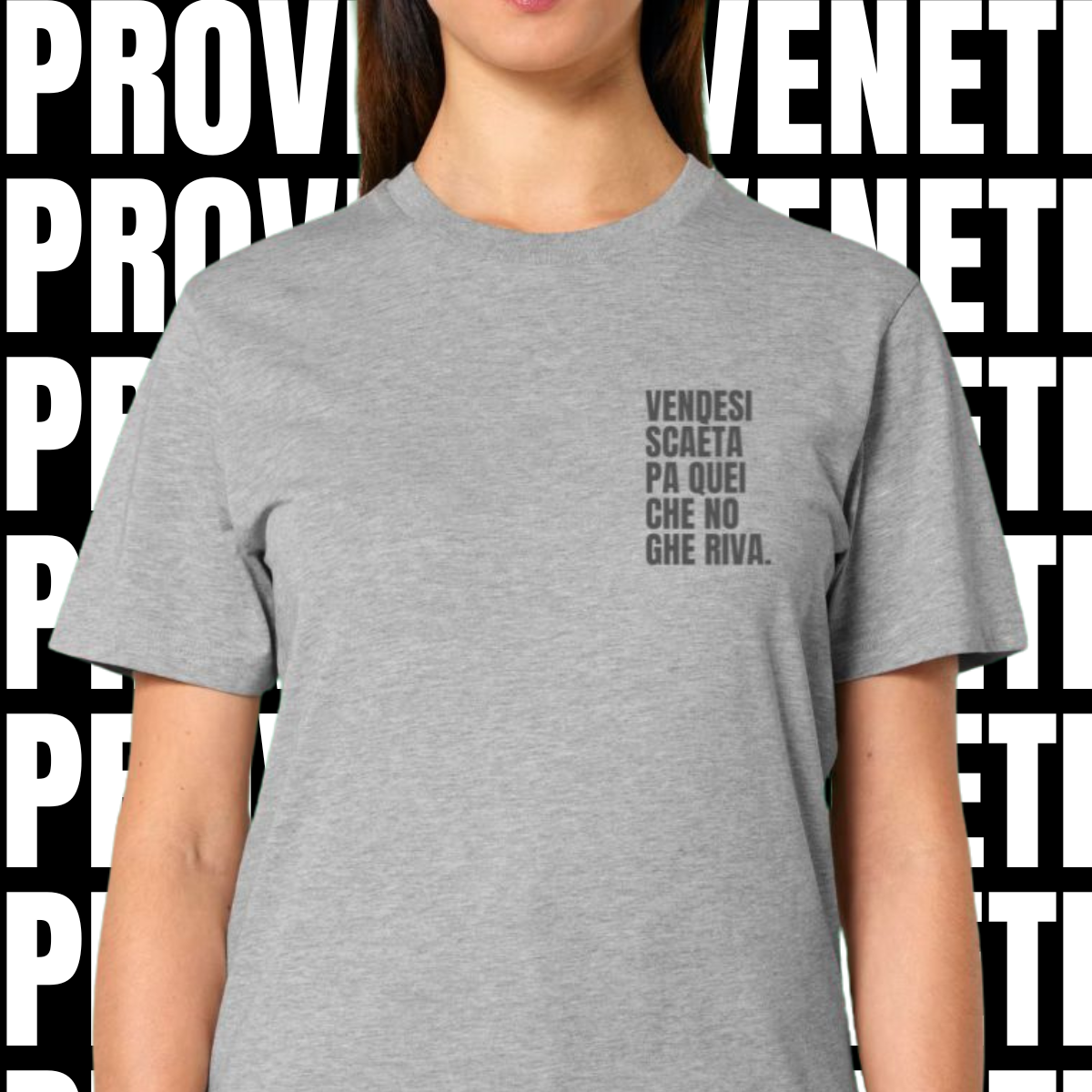 T-shirt VENDESI SCAETA PA QUEI CHE NO GHE RIVA