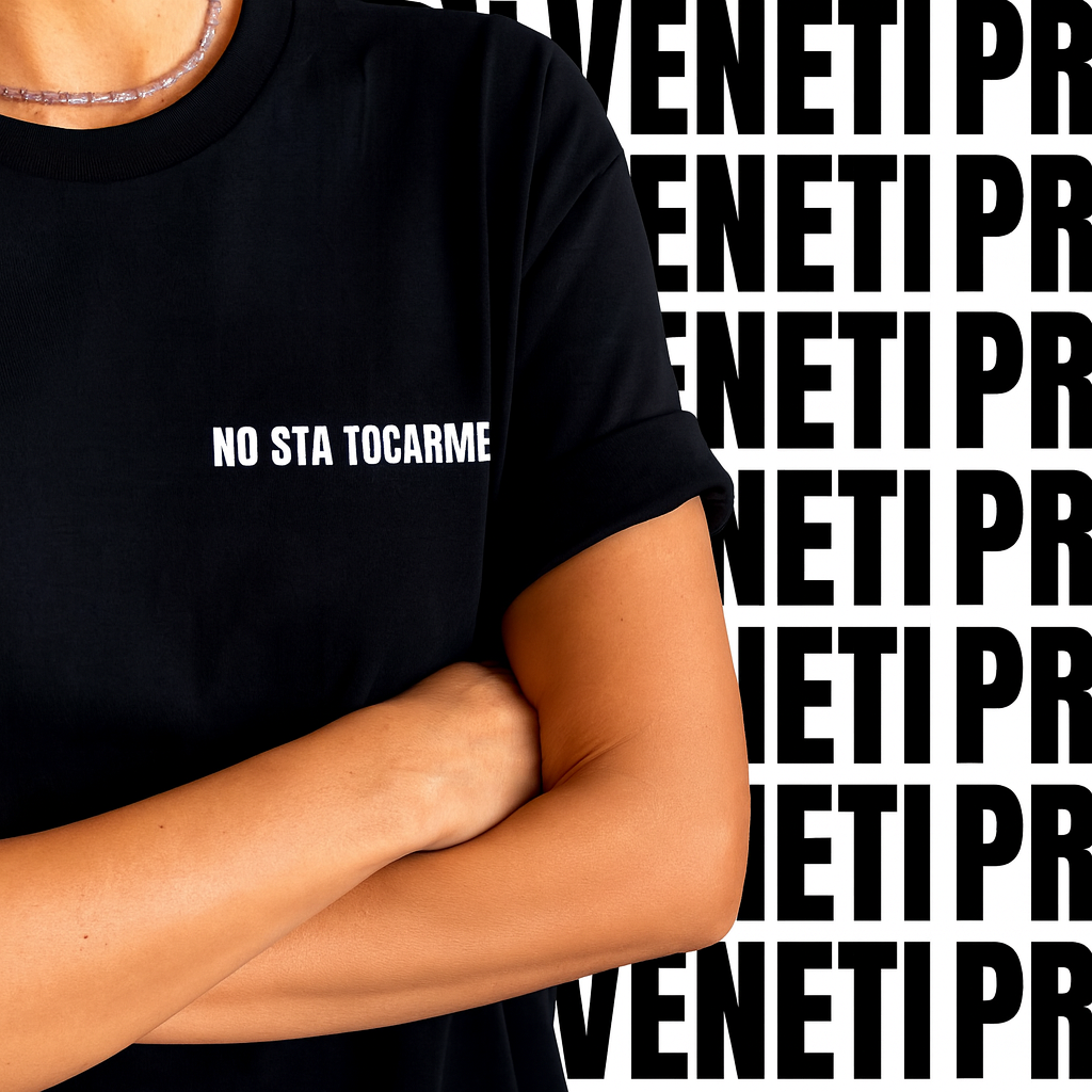 T-shirt NO STA TOCARME