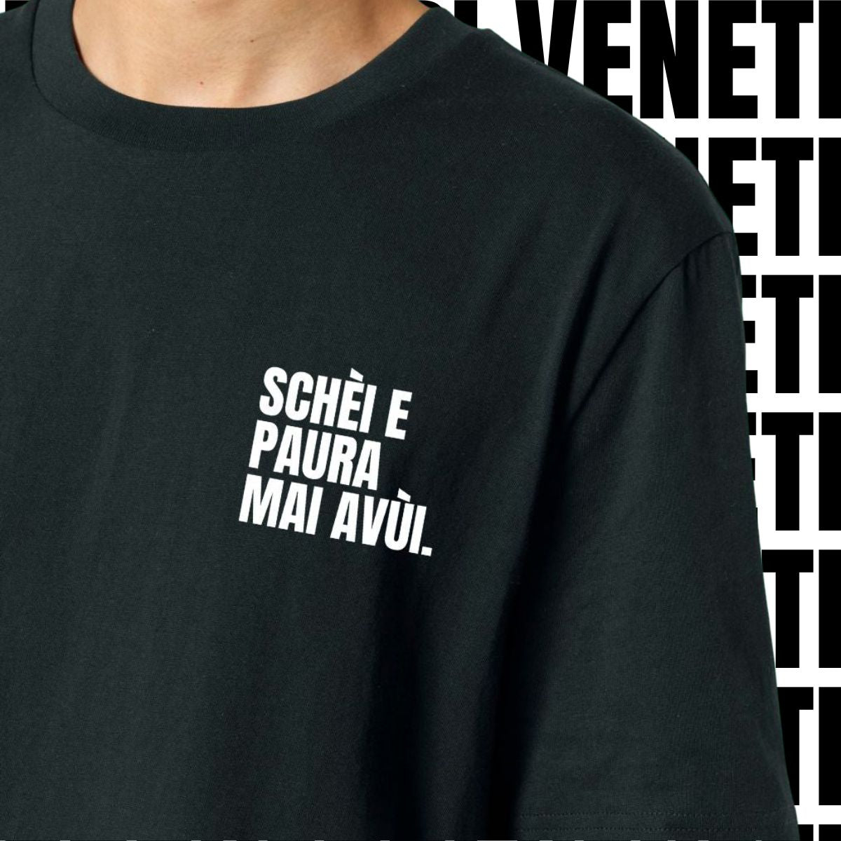 T-shirt SCHEI E PAURA MAI AVUI