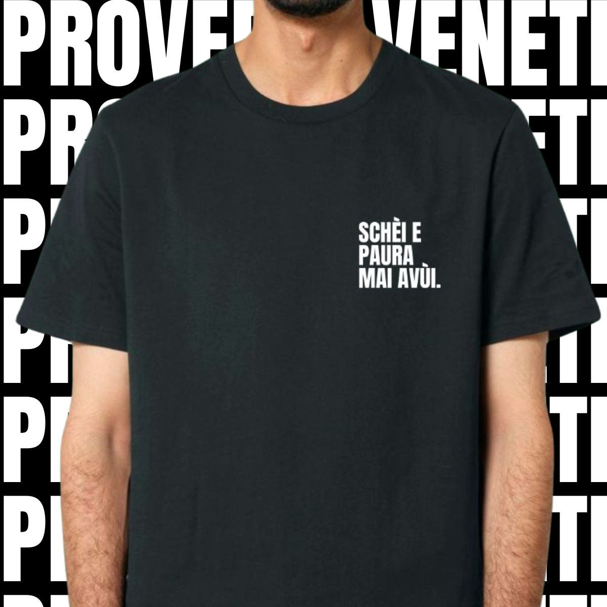 T-shirt SCHEI E PAURA MAI AVUI