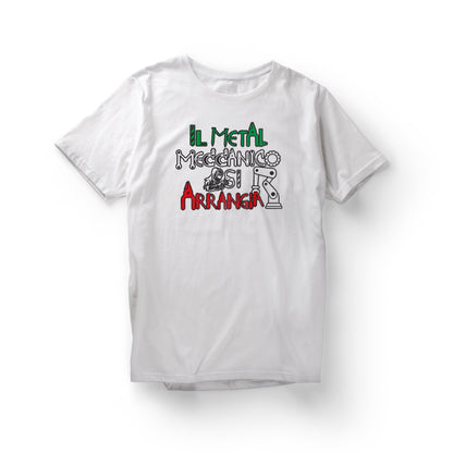 T-shirt IL METALMECCANICO SI ARRANGIA LOGO 2