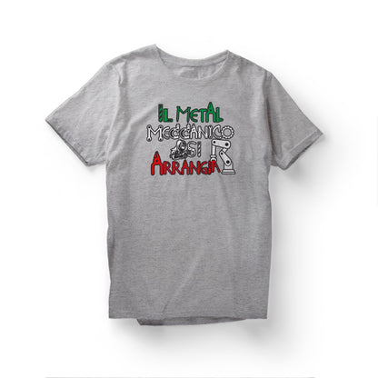 T-shirt IL METALMECCANICO SI ARRANGIA LOGO 2