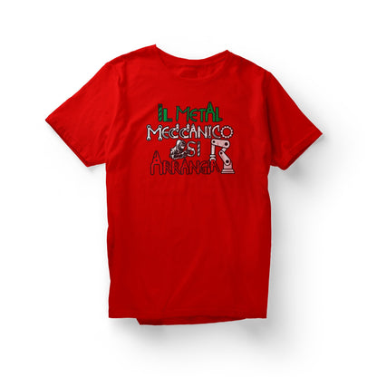 T-shirt IL METALMECCANICO SI ARRANGIA LOGO 2