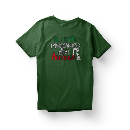 T-shirt IL METALMECCANICO SI ARRANGIA LOGO 2